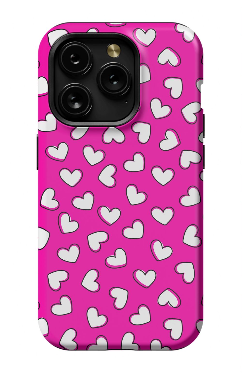 Pink Euphoria Hearts Phone Case - B7Cases