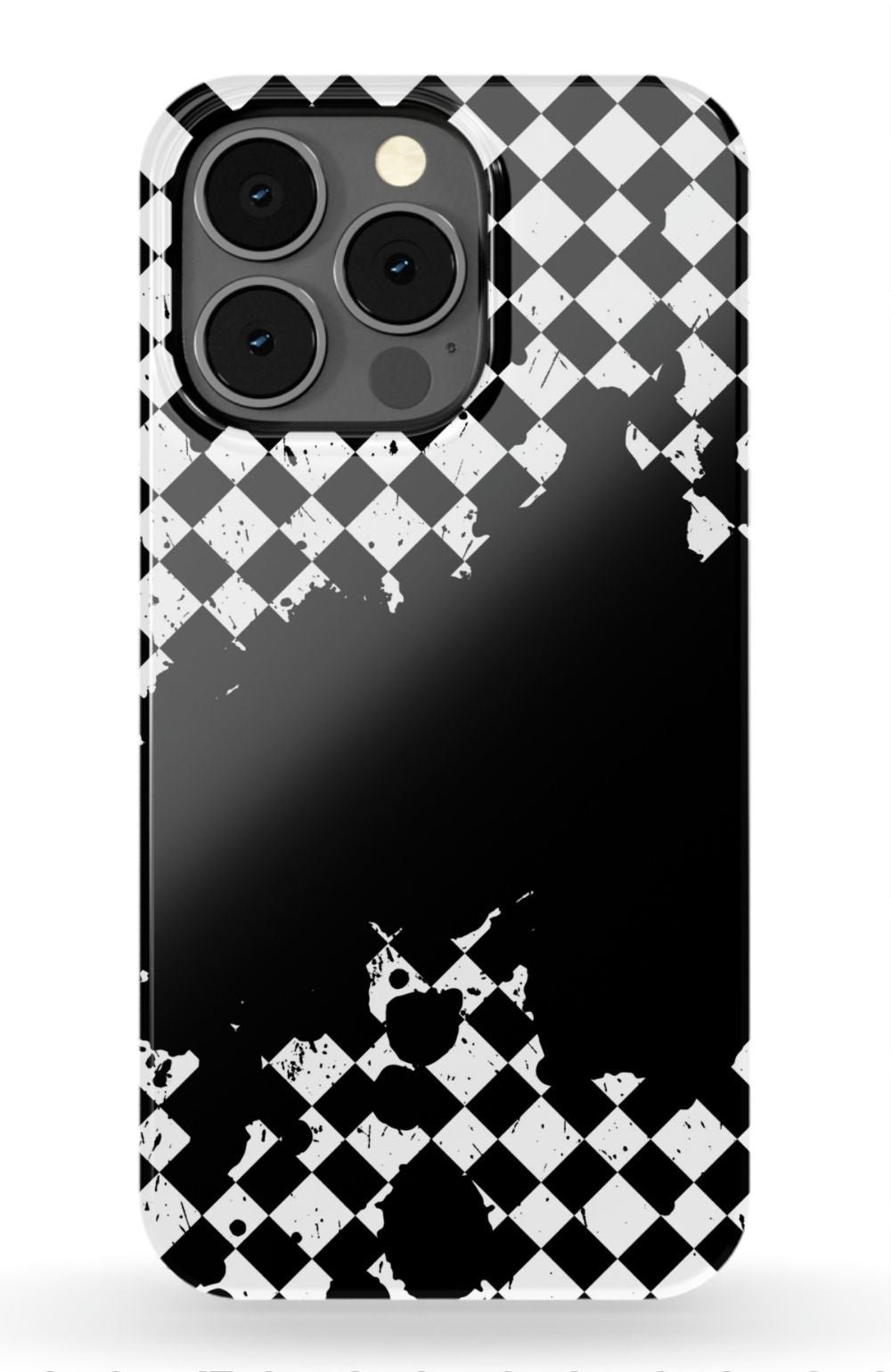 Grunge Checkered Phone Case - B7Cases