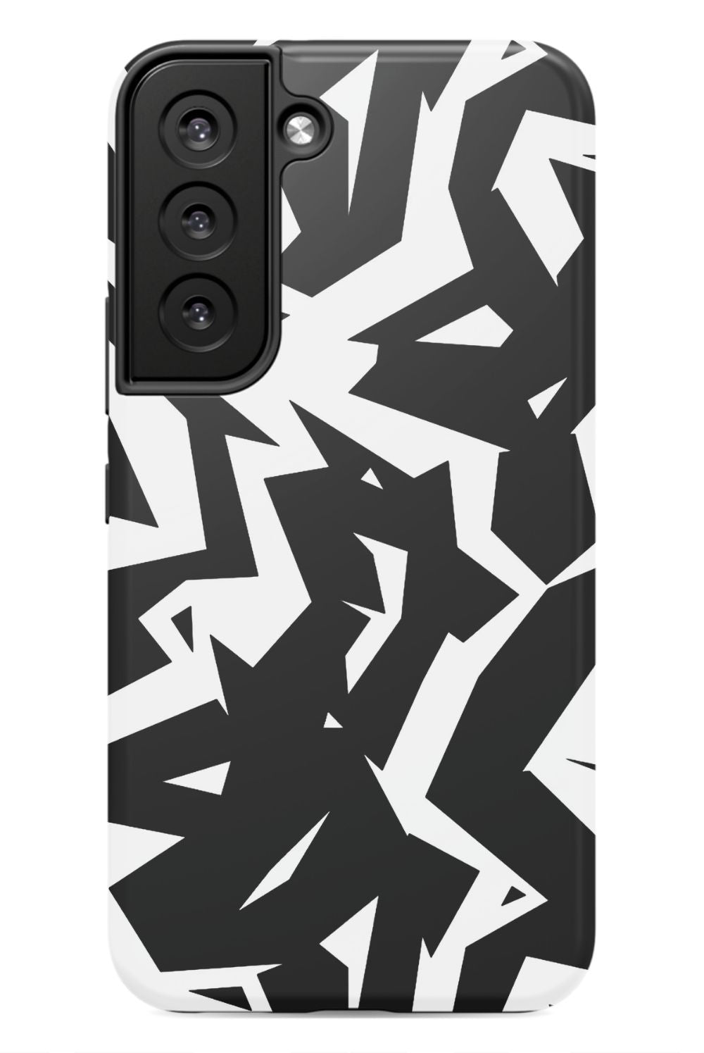 Black White Fragments Phone Case - B7Cases