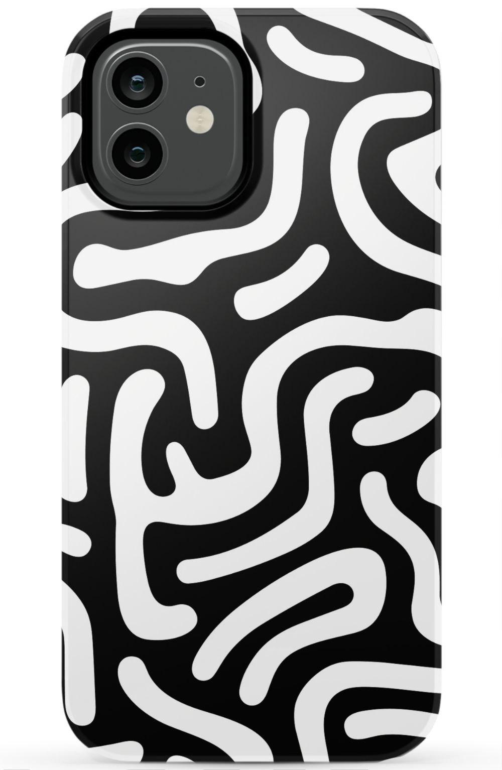 Monochrome Strokes Phone Case - B7Cases
