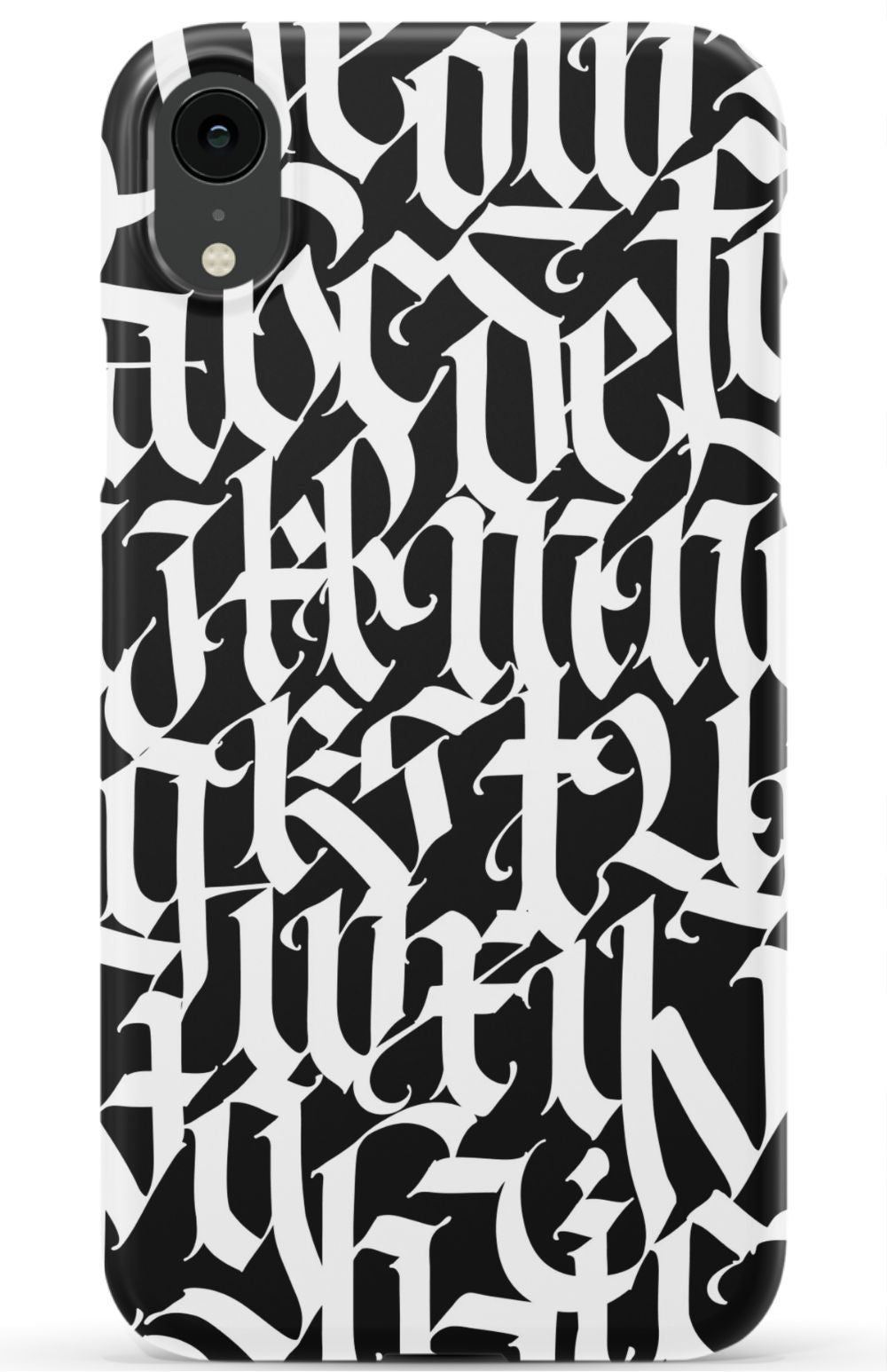 Gothic Letters Graffiti Phone Case - B7Cases
