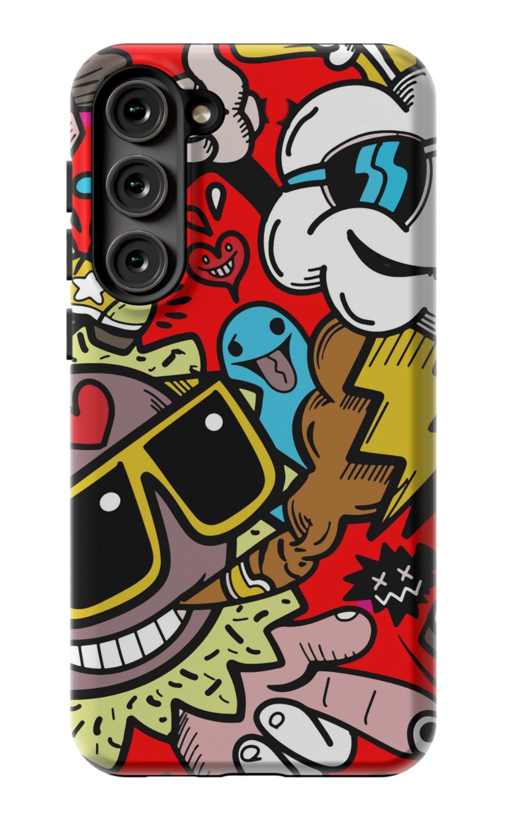 Street Bombing Graffiti Phone Case - B7Cases