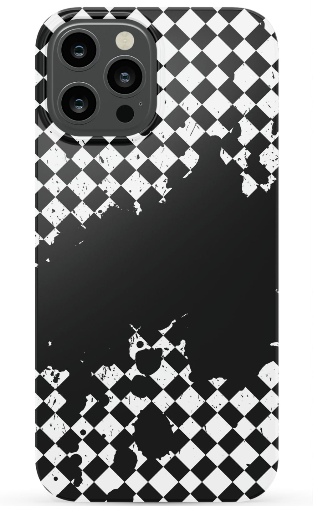 Grunge Checkered Phone Case - B7Cases