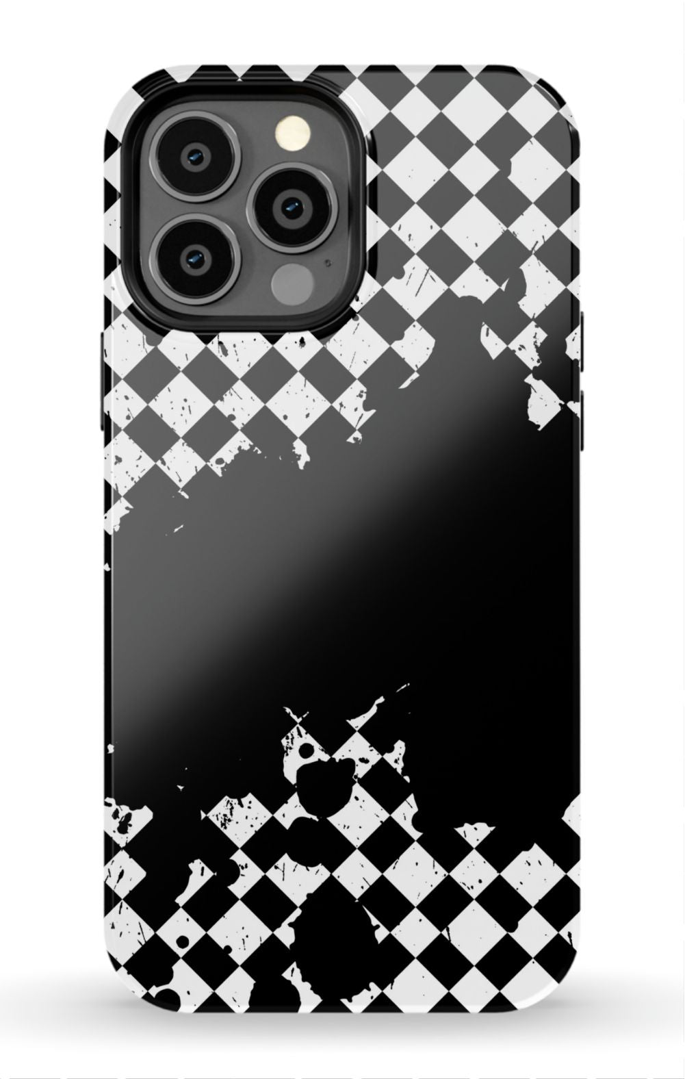 Grunge Checkered Phone Case - B7Cases