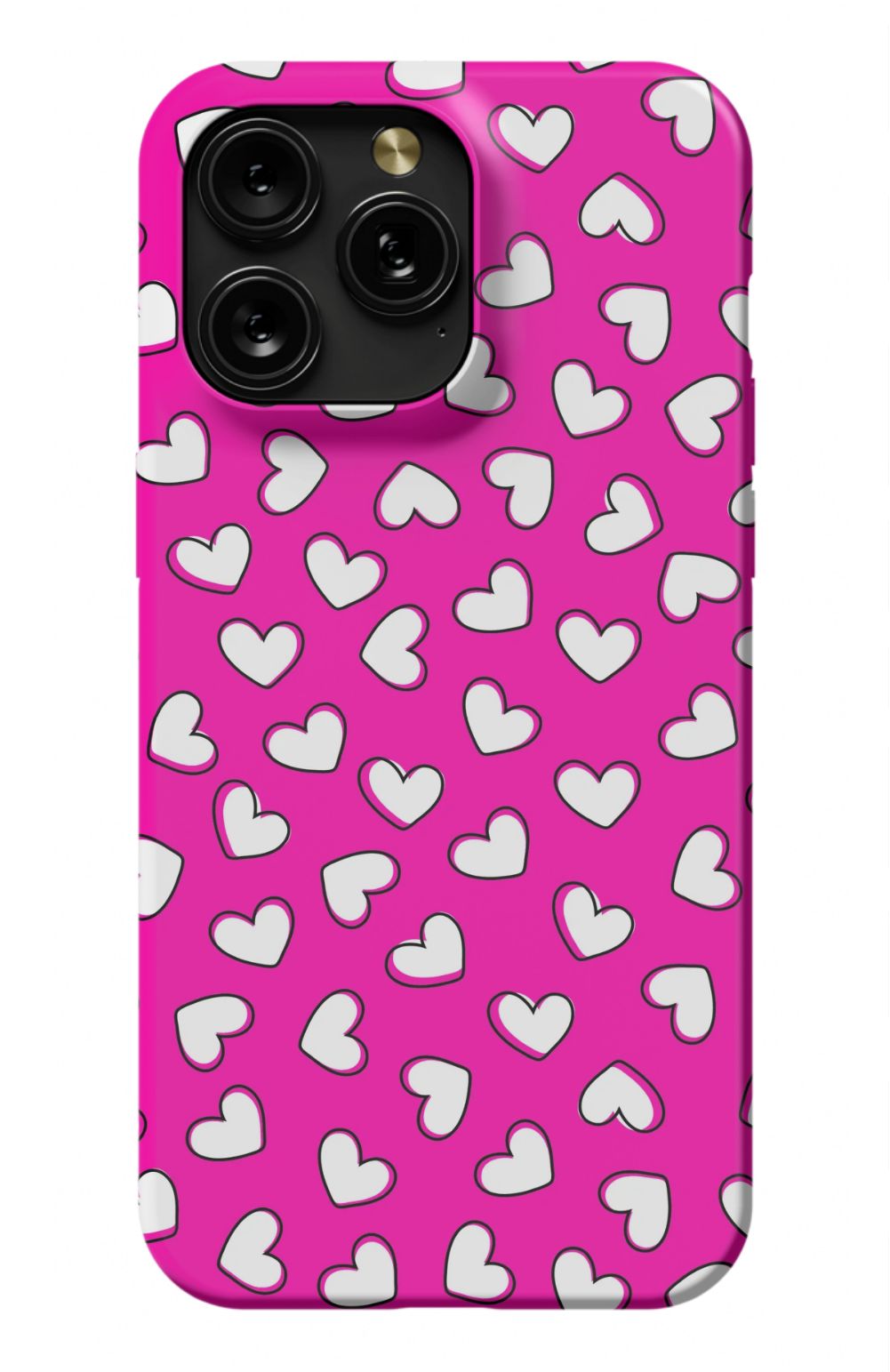 Pink Euphoria Hearts Phone Case - B7Cases