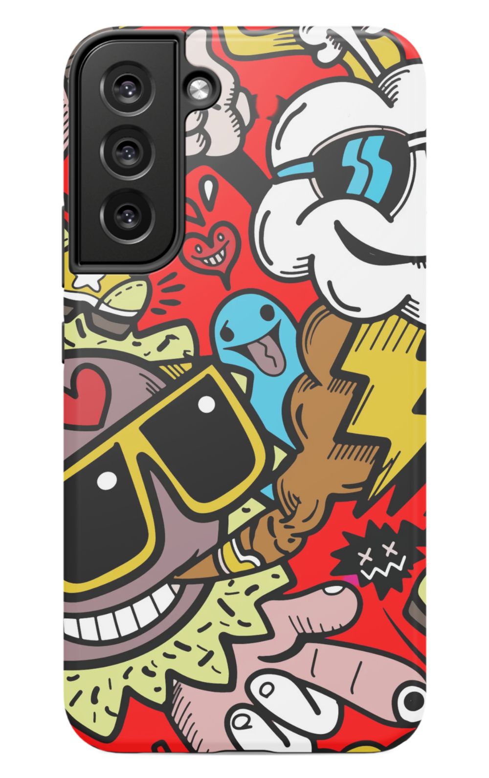 Street Bombing Graffiti Phone Case - B7Cases