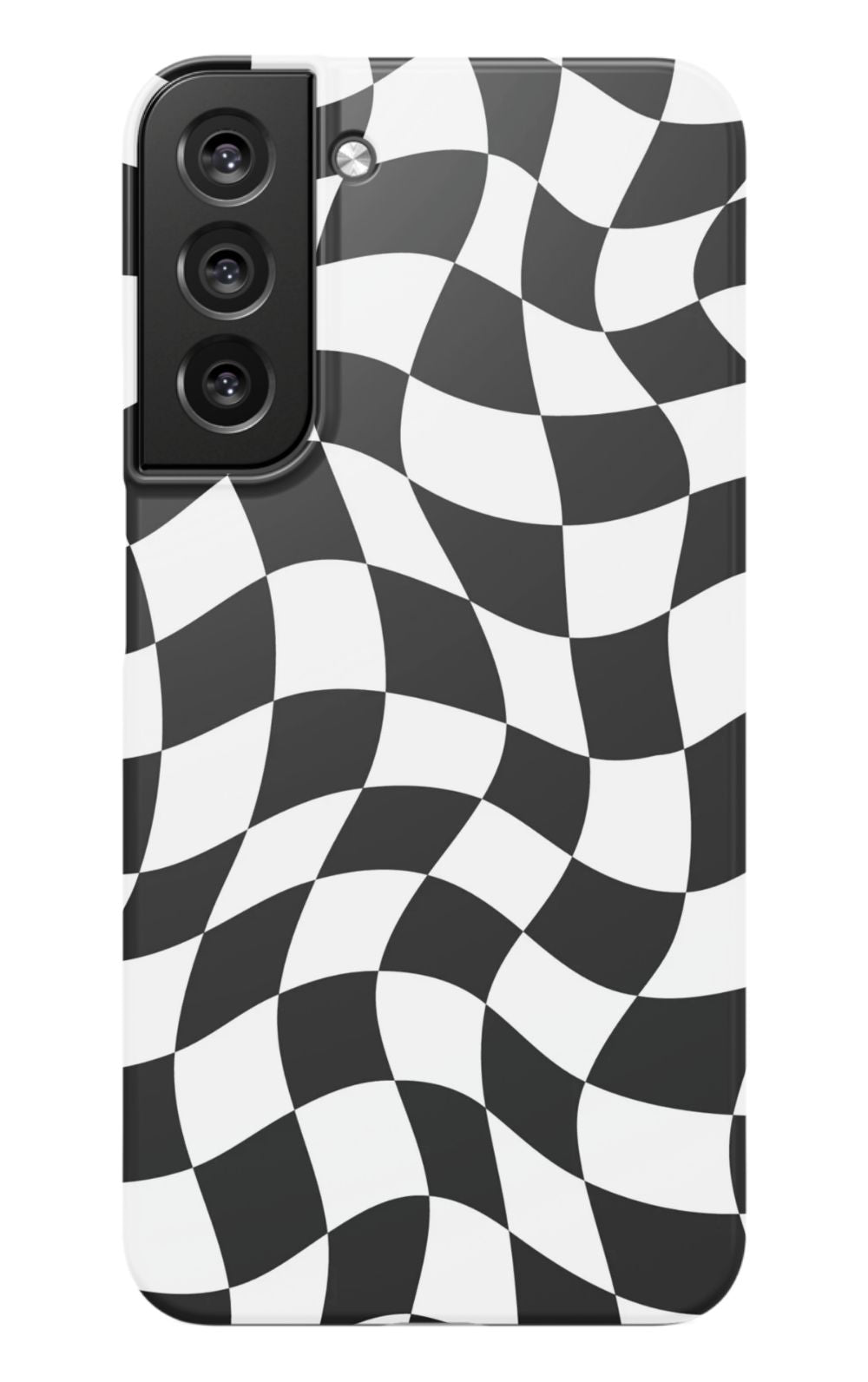 Black White Checkered Phone Case - B7Cases