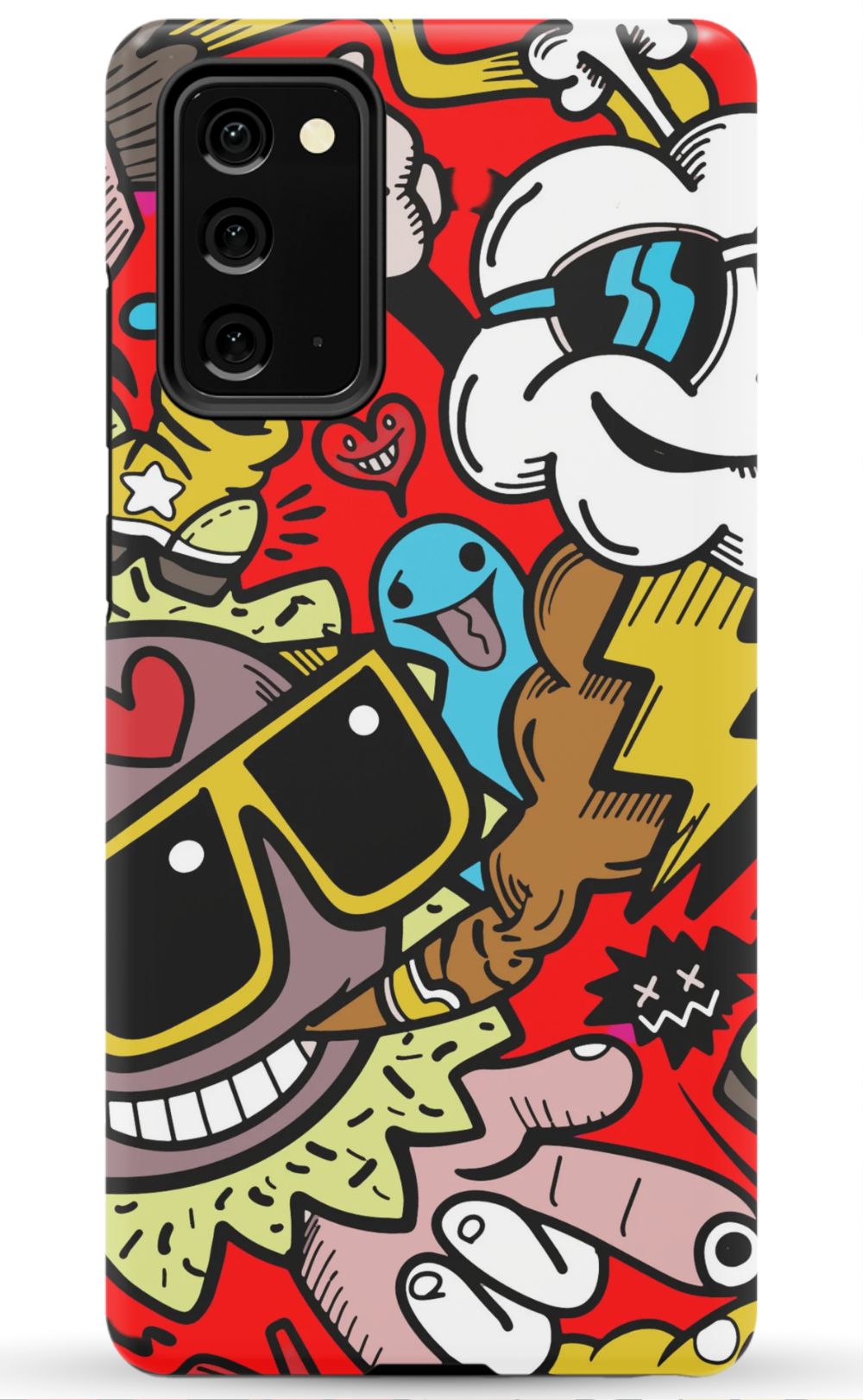 Street Bombing Graffiti Phone Case - B7Cases