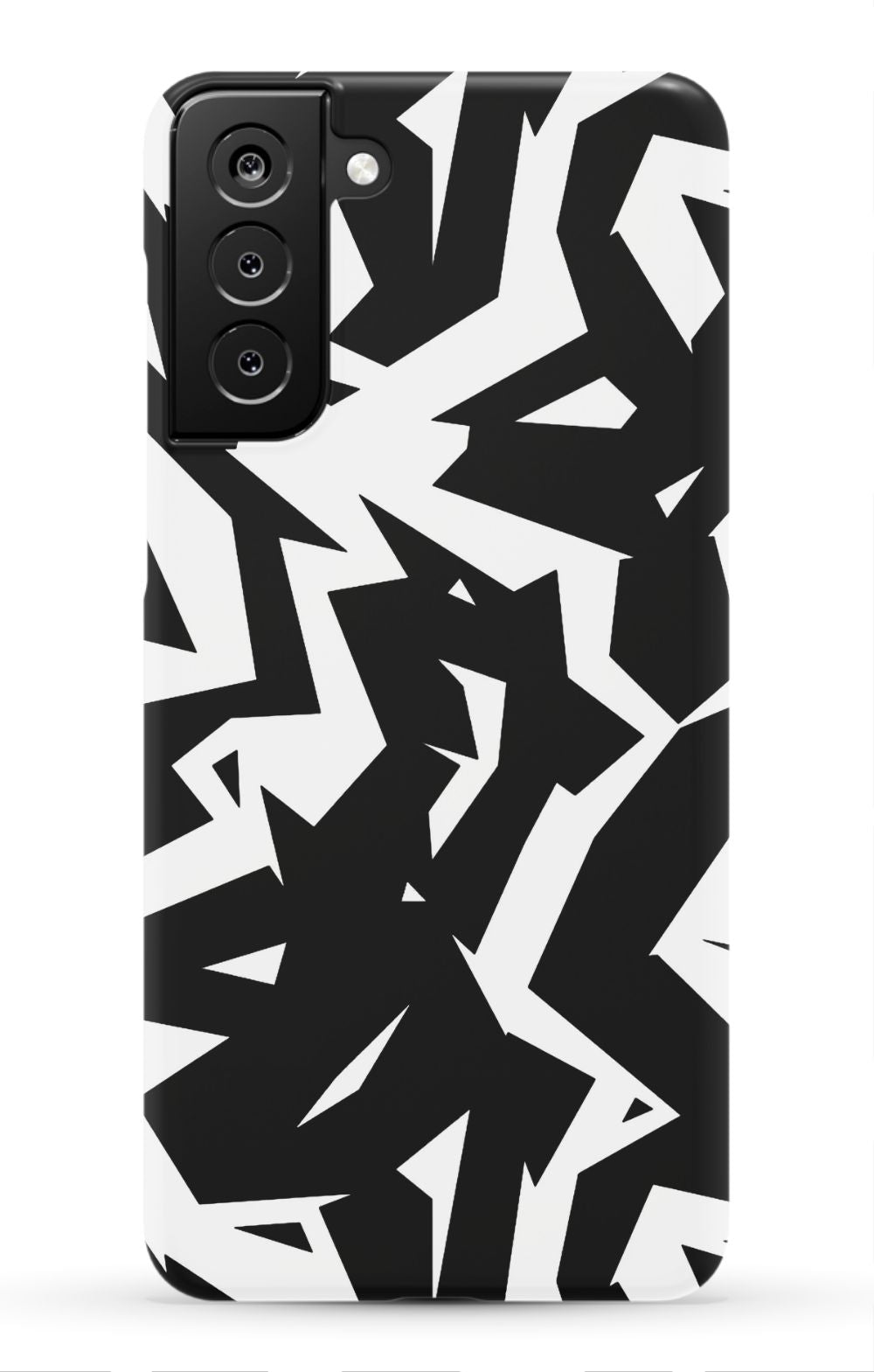 Black White Fragments Phone Case - B7Cases