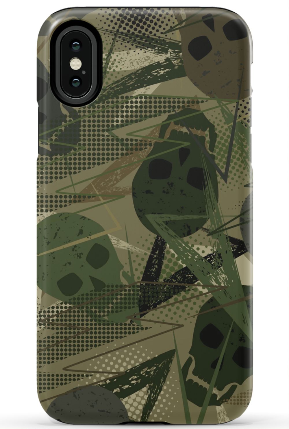 Skull Heads Camo Phone Case - B7Cases