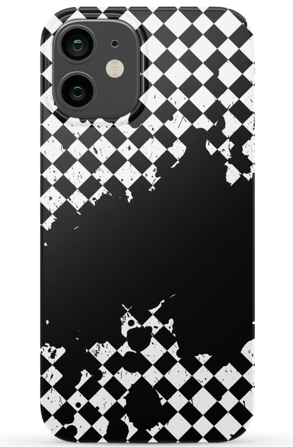 Grunge Checkered Phone Case - B7Cases
