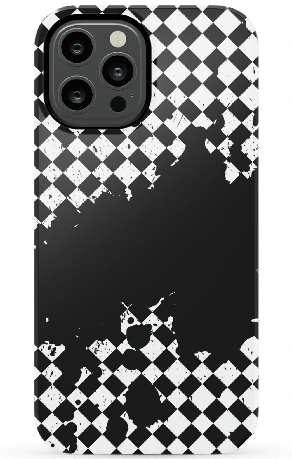 Grunge Checkered Phone Case - B7Cases