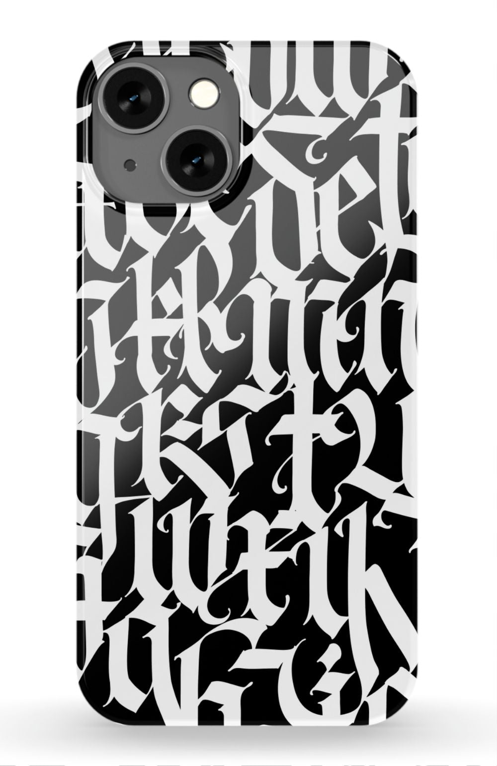 Gothic Letters Graffiti Phone Case - B7Cases