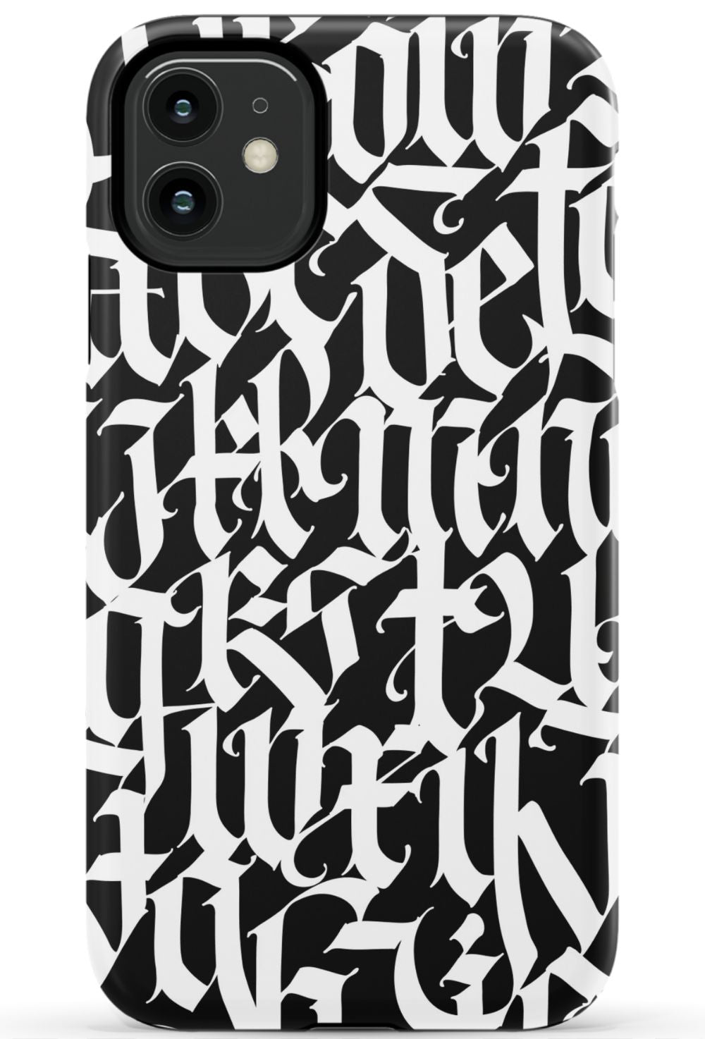 Gothic Letters Graffiti Phone Case - B7Cases