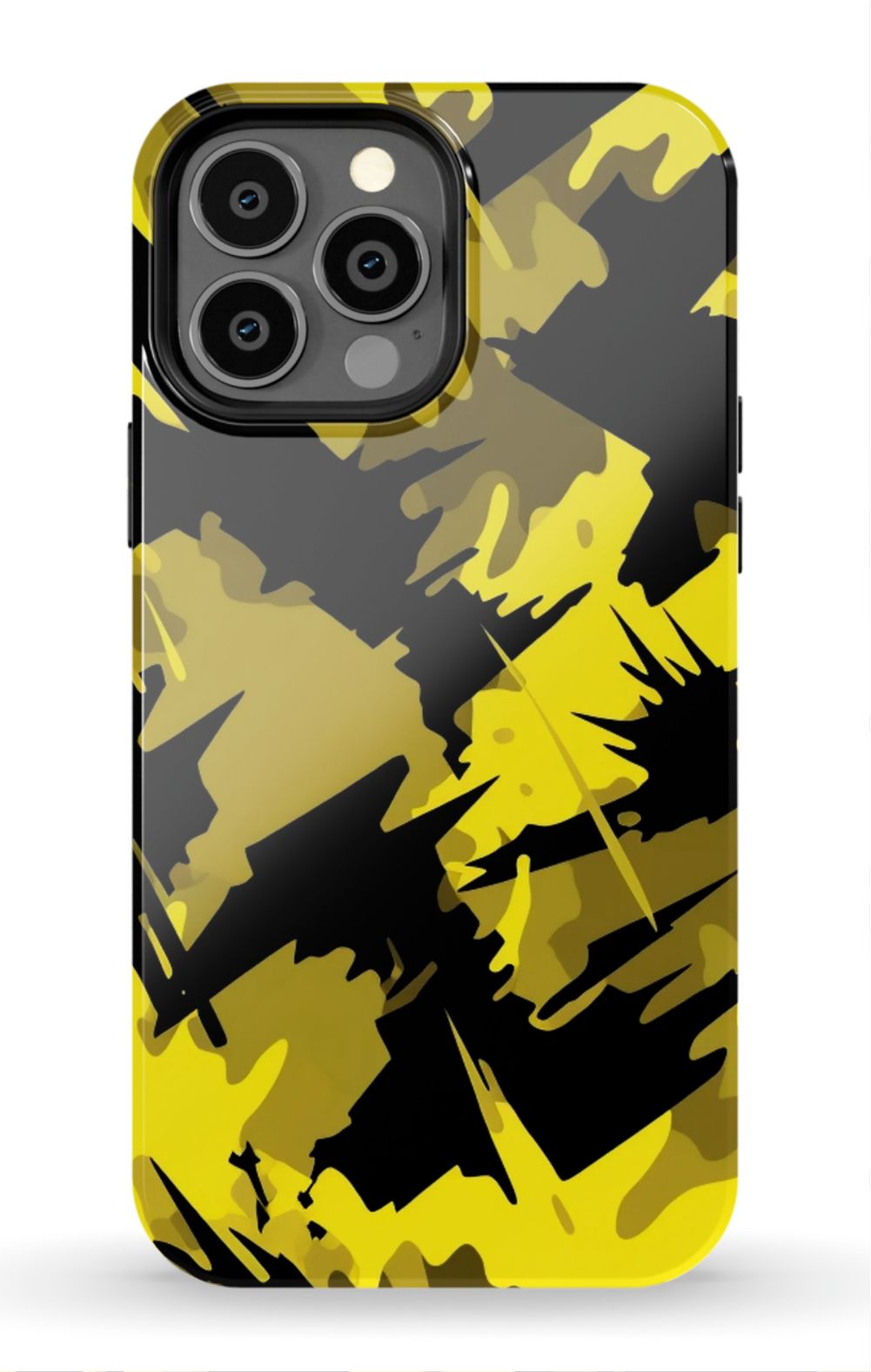 Yellow Blazing Camo Phone Case - B7Cases