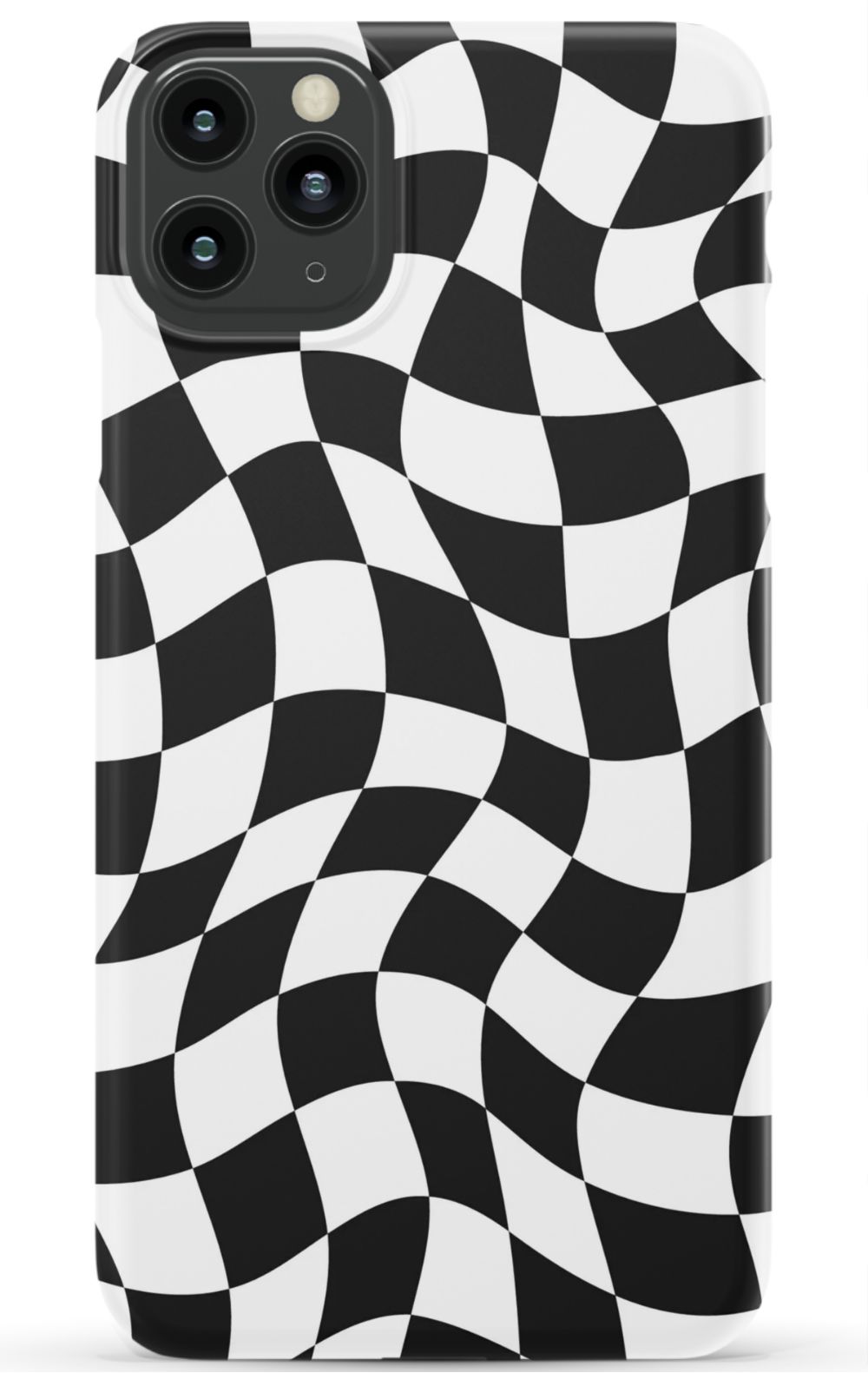 Black White Checkered Phone Case - B7Cases