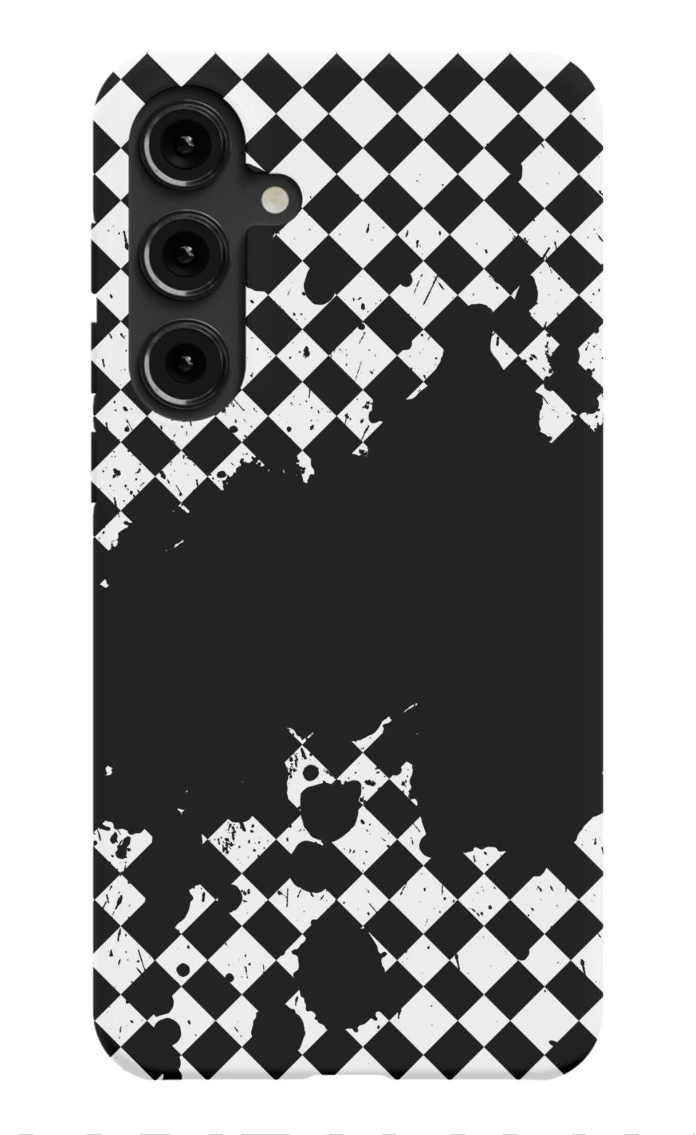 Grunge Checkered Phone Case - B7Cases