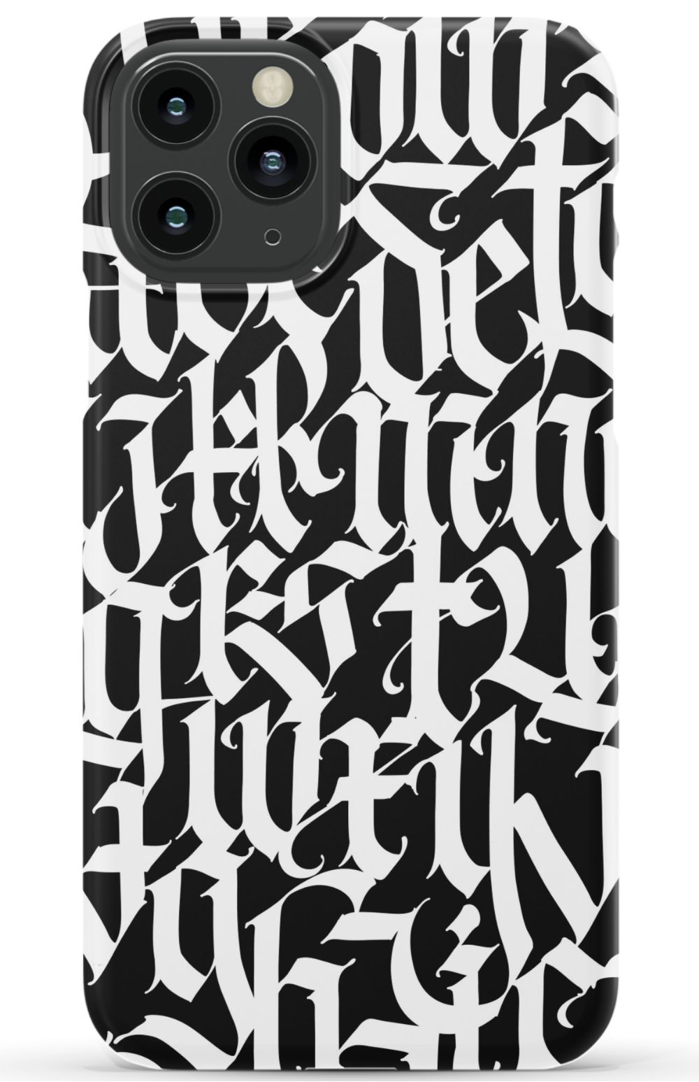 Gothic Letters Graffiti Phone Case - B7Cases