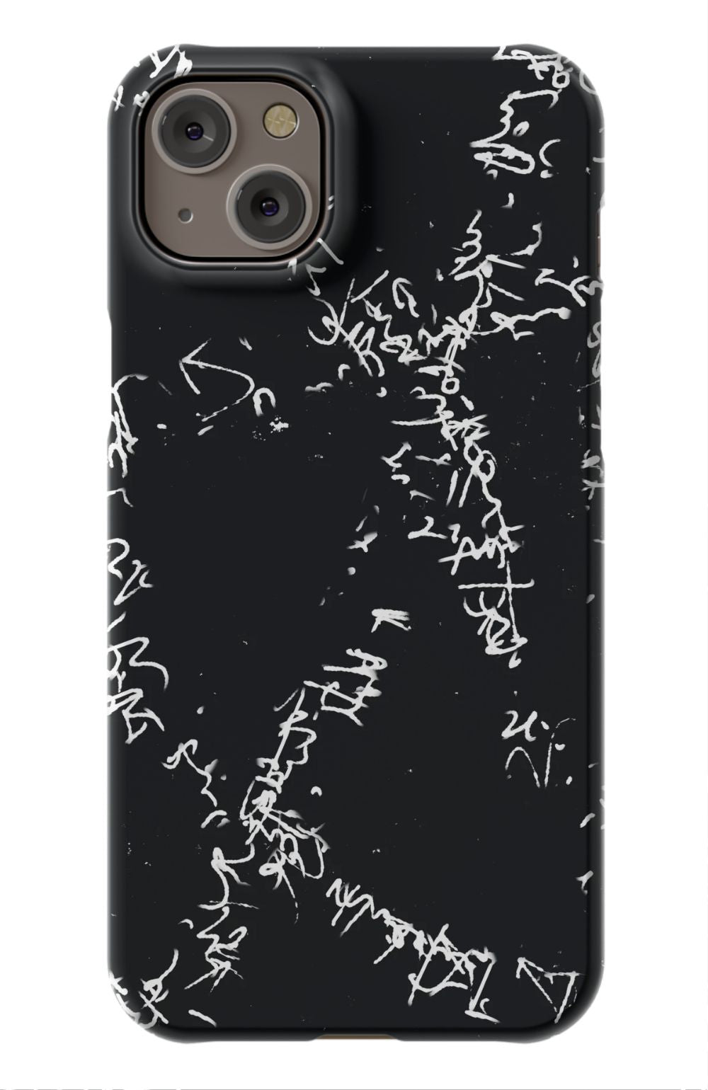 Dark Messy Graffiti Phone Case - B7Cases