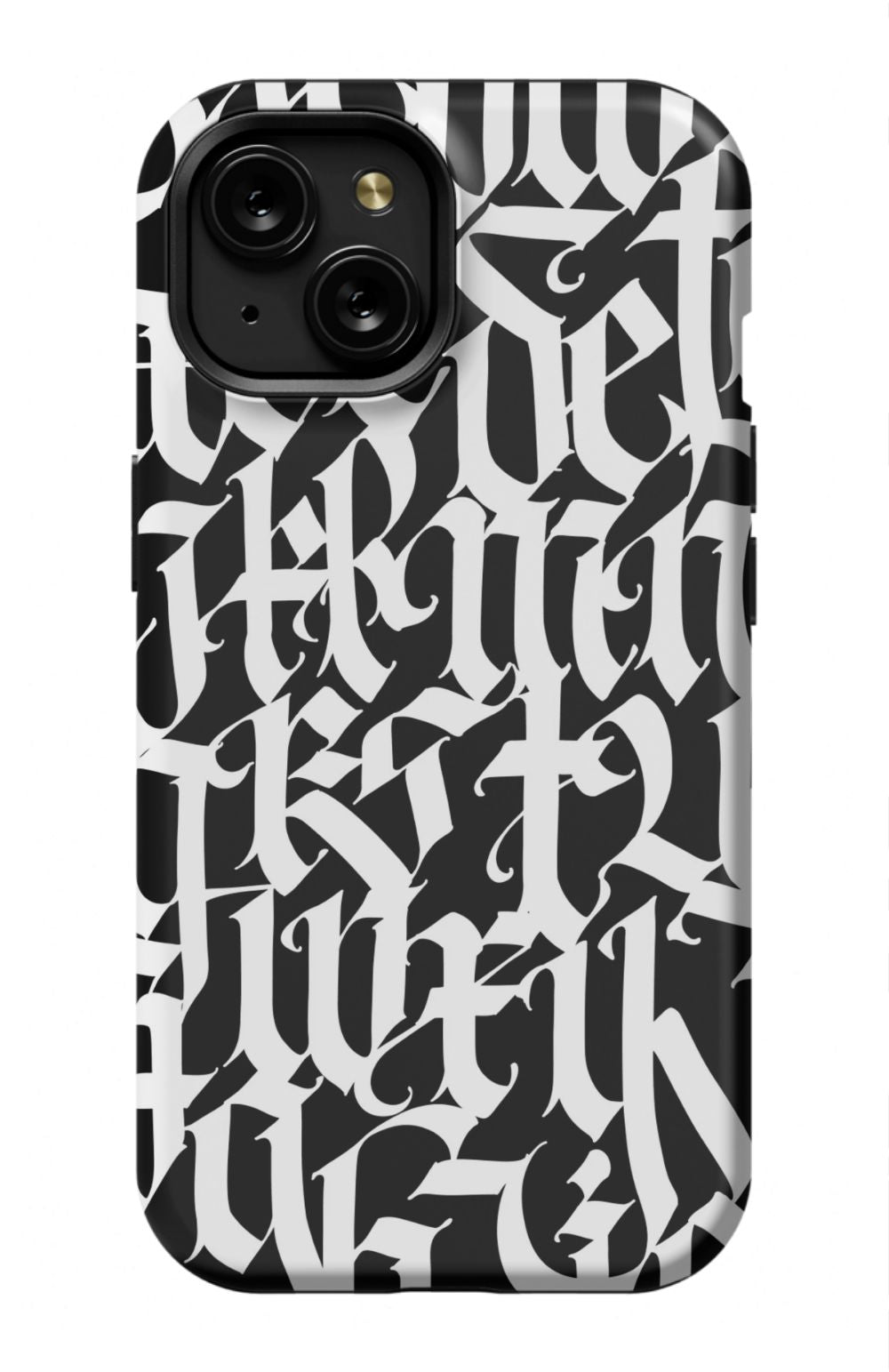 Gothic Letters Graffiti Phone Case - B7Cases