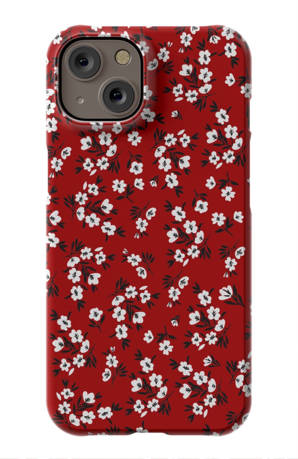 Red Blooming Phone Case - B7Cases