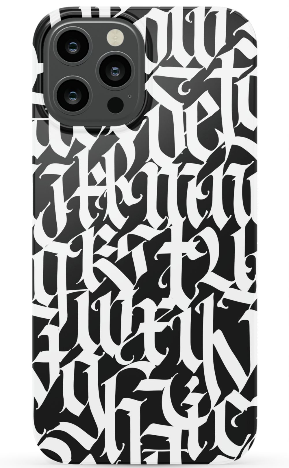 Gothic Letters Graffiti Phone Case - B7Cases