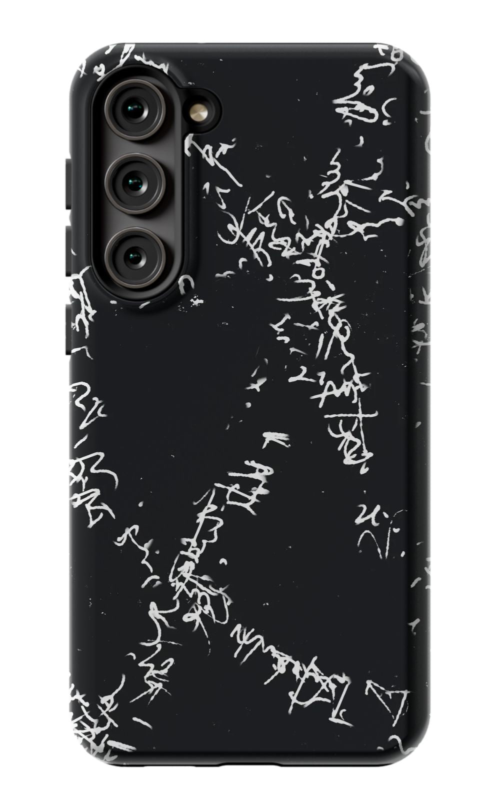 Dark Messy Graffiti Phone Case - B7Cases