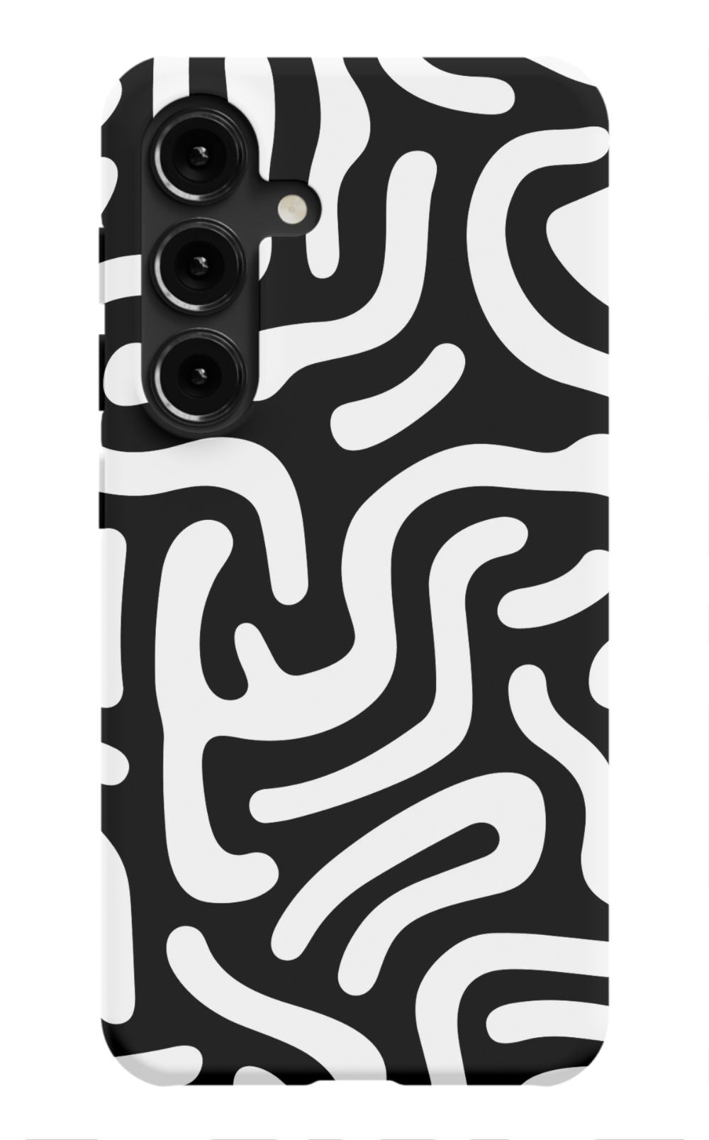 Monochrome Strokes Phone Case - B7Cases