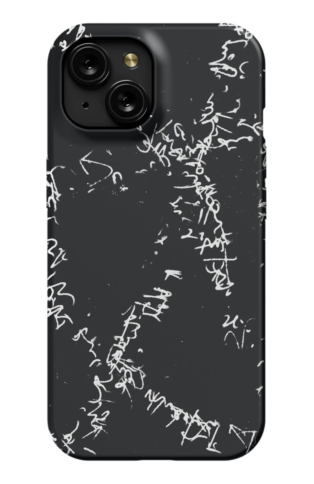 Dark Messy Graffiti Phone Case - B7Cases