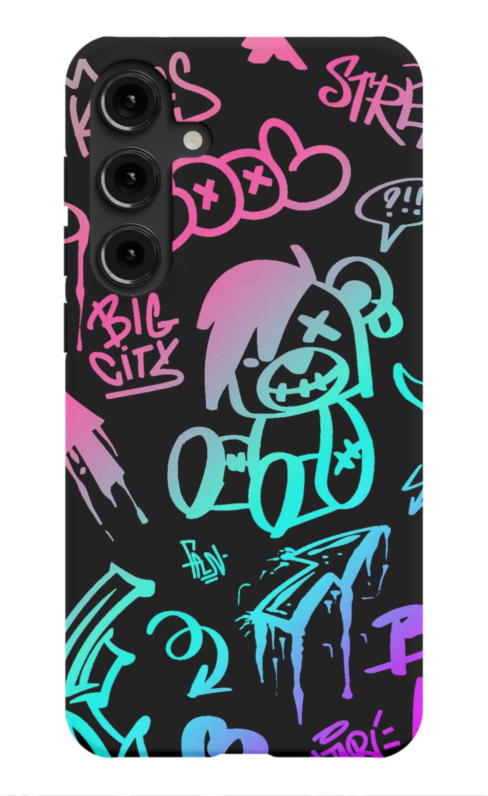 Neon Stickers Graffiti Phone Case - B7Cases