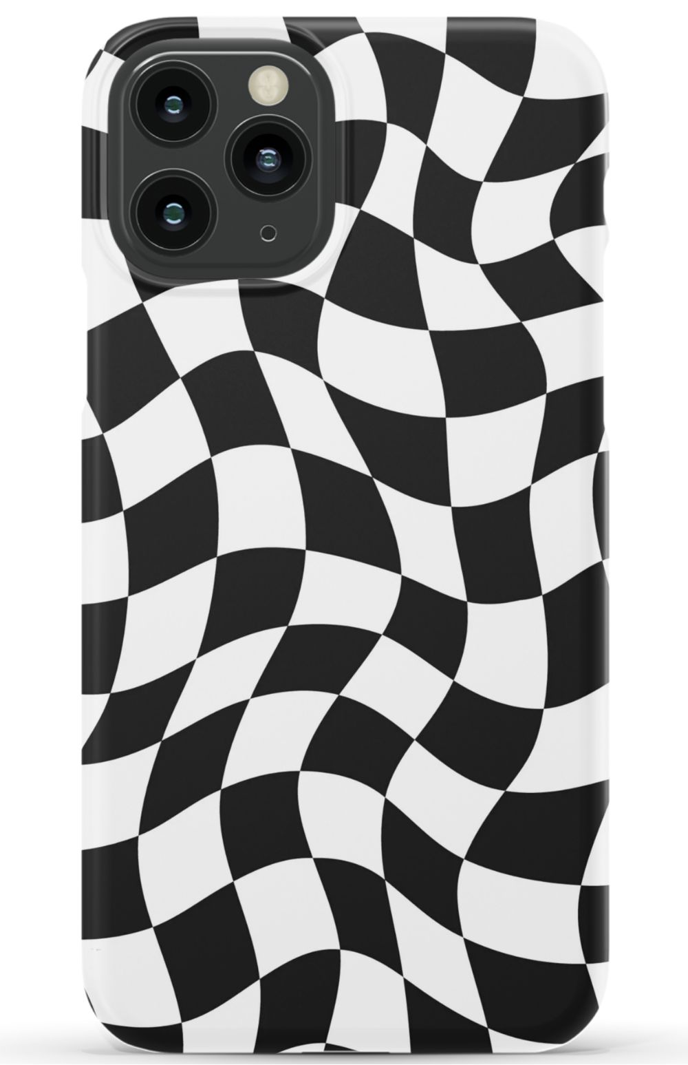 Black White Checkered Phone Case - B7Cases