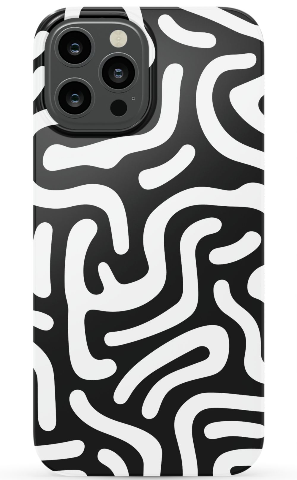 Monochrome Strokes Phone Case - B7Cases