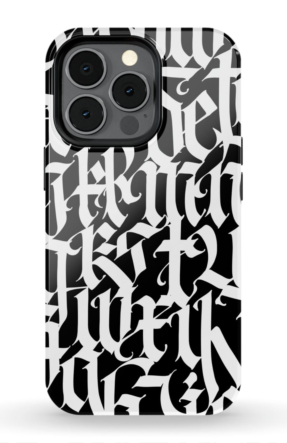 Gothic Letters Graffiti Phone Case - B7Cases