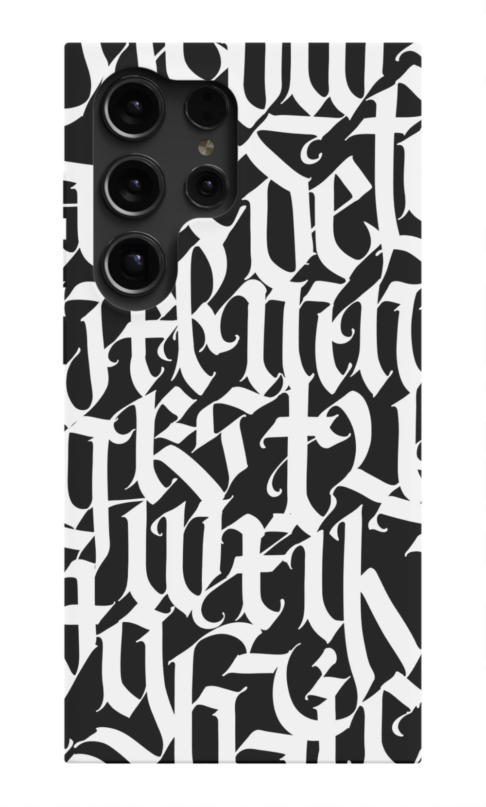 Gothic Letters Graffiti Phone Case - B7Cases