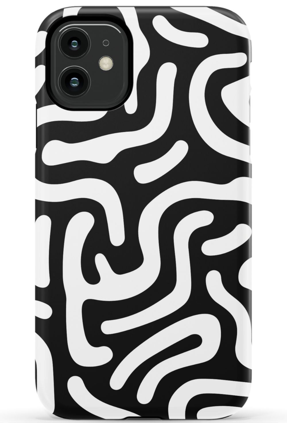 Monochrome Strokes Phone Case - B7Cases