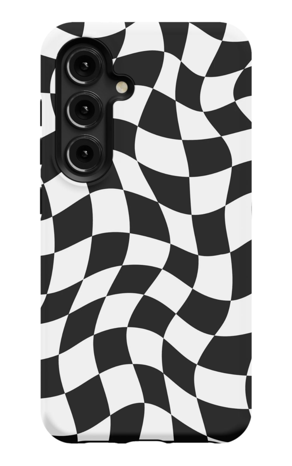 Black White Checkered Phone Case - B7Cases