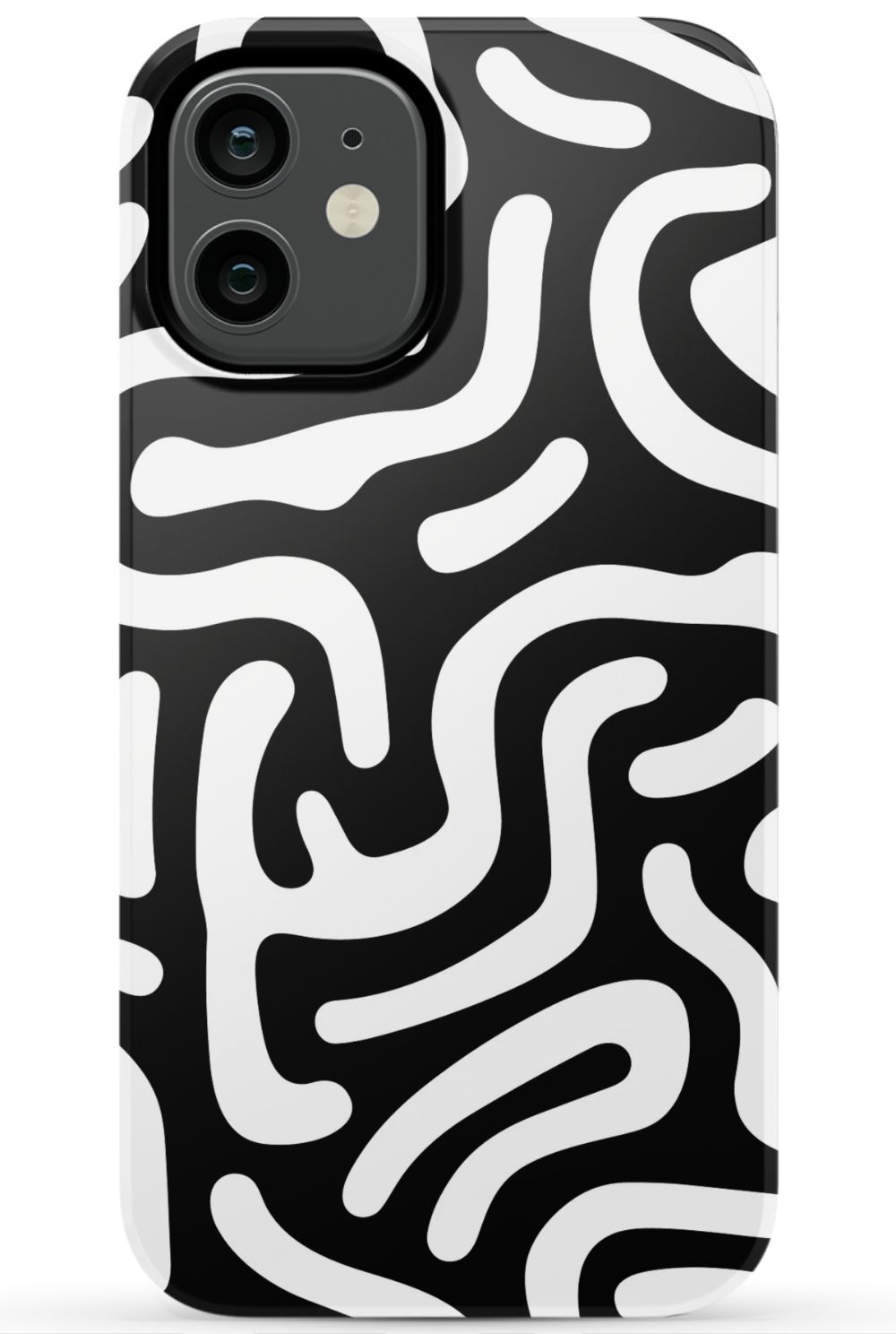 Monochrome Strokes Phone Case - B7Cases