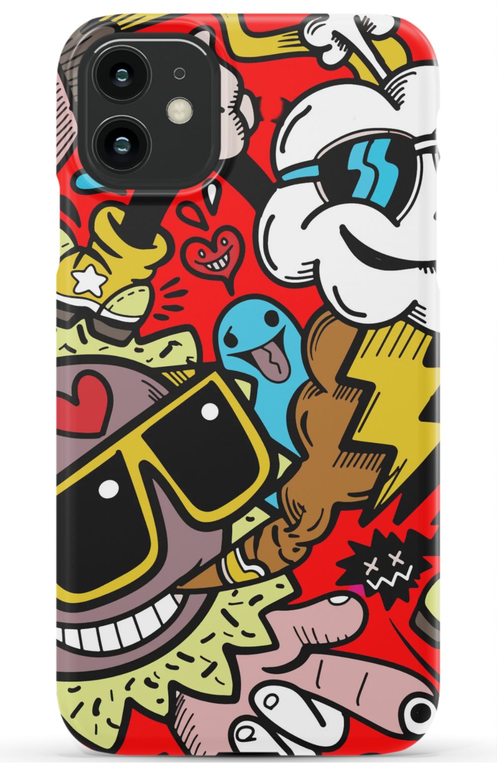 Street Bombing Graffiti Phone Case - B7Cases