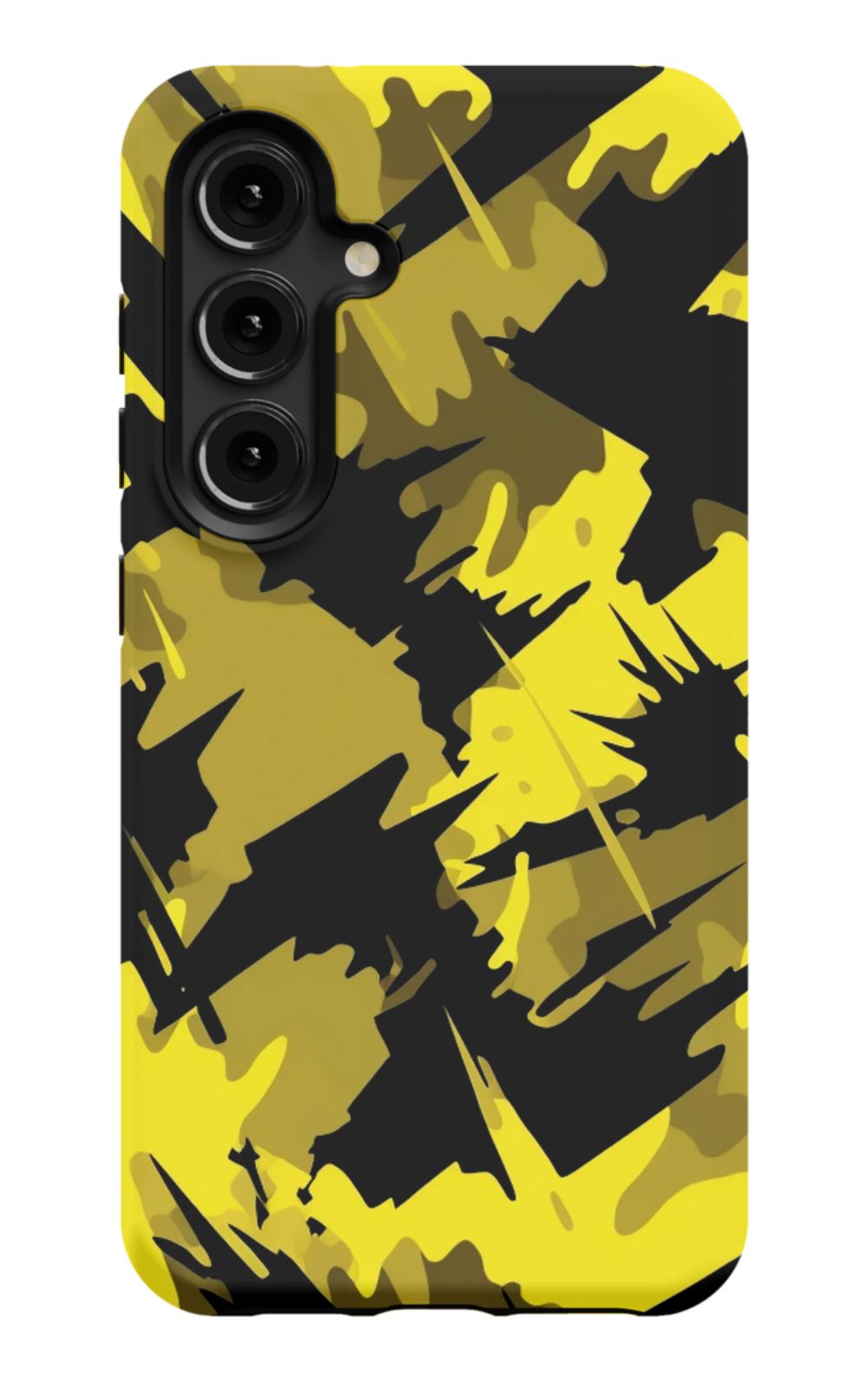 Yellow Blazing Camo Phone Case - B7Cases