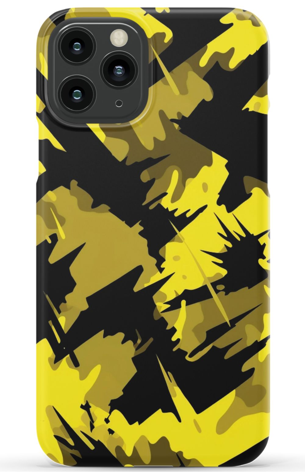 Yellow Blazing Camo Phone Case - B7Cases