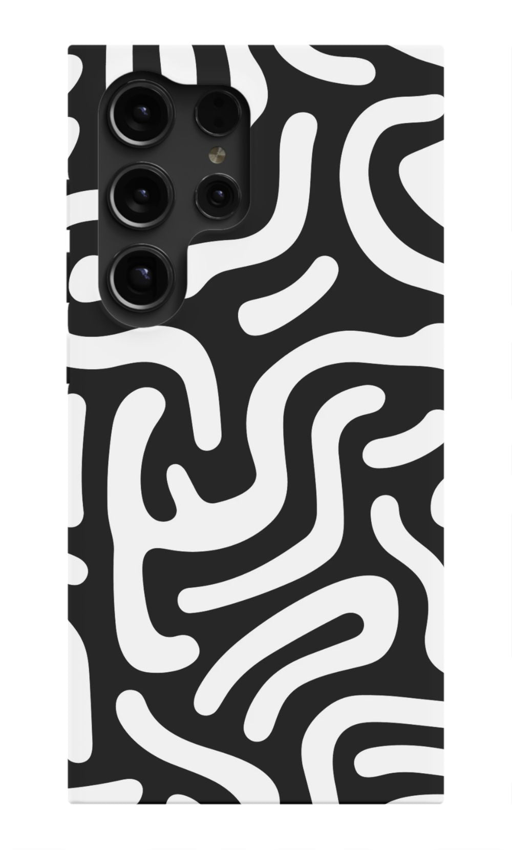 Monochrome Strokes Phone Case - B7Cases