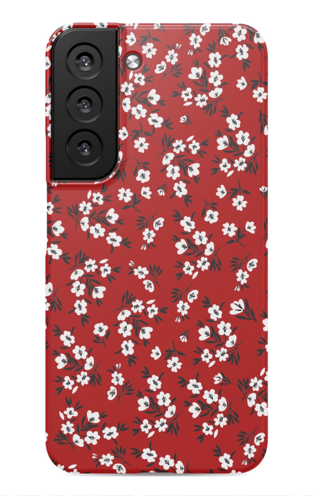 Red Blooming Phone Case - B7Cases