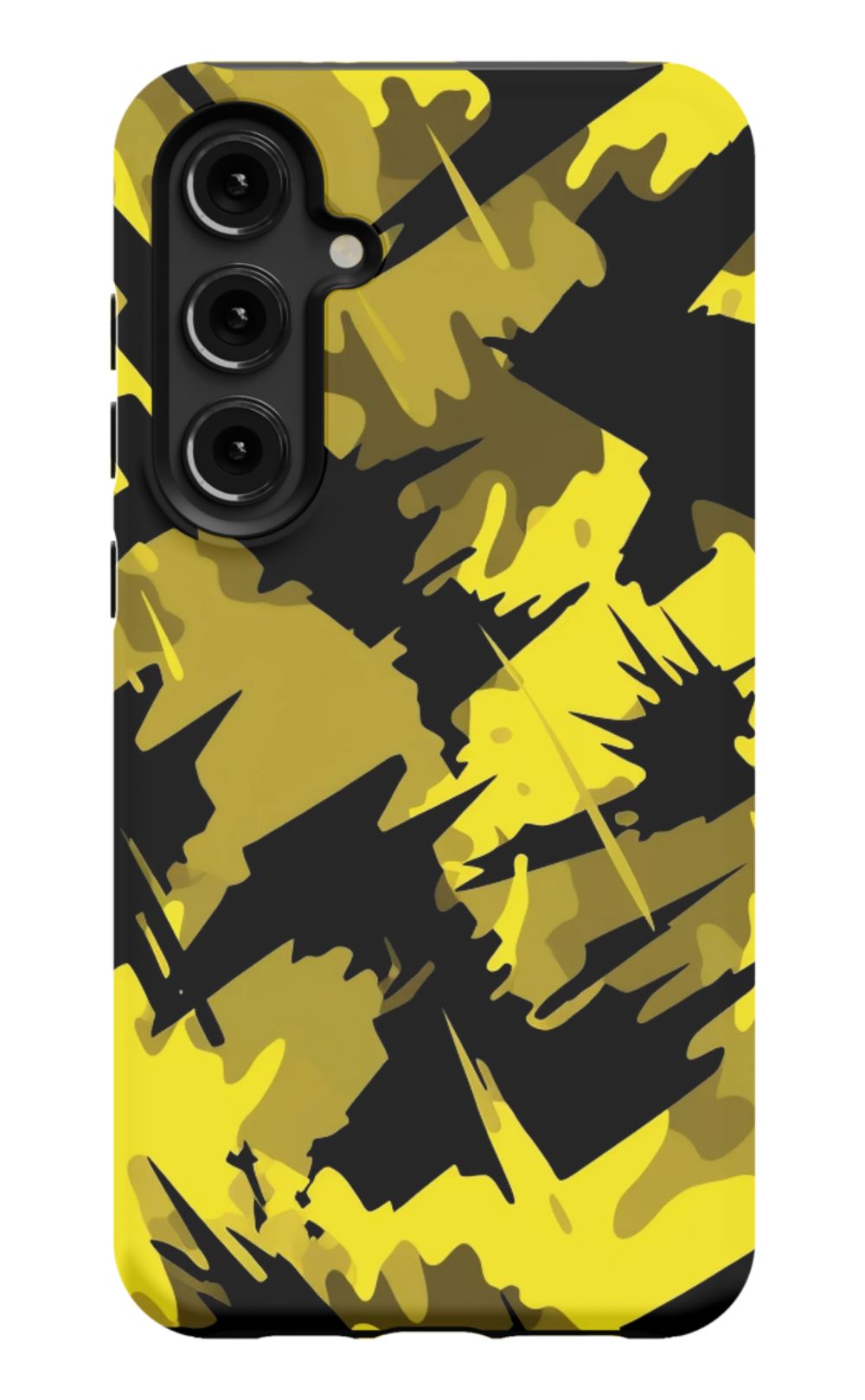 Yellow Blazing Camo Phone Case - B7Cases