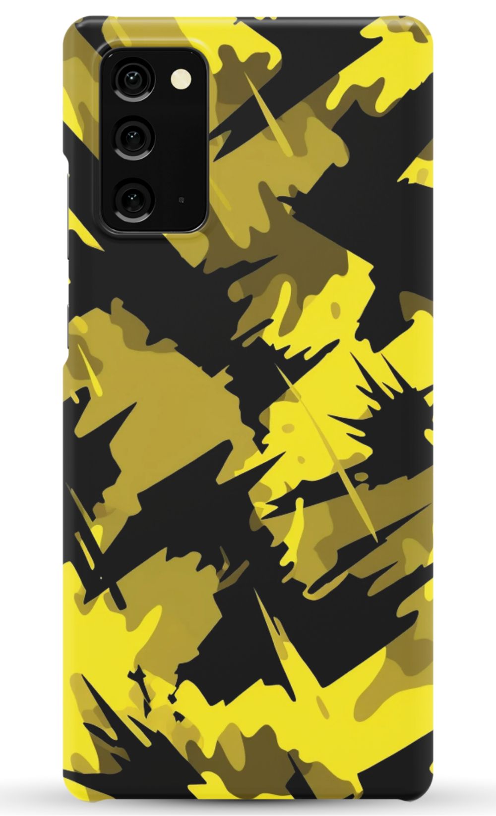 Yellow Blazing Camo Phone Case - B7Cases