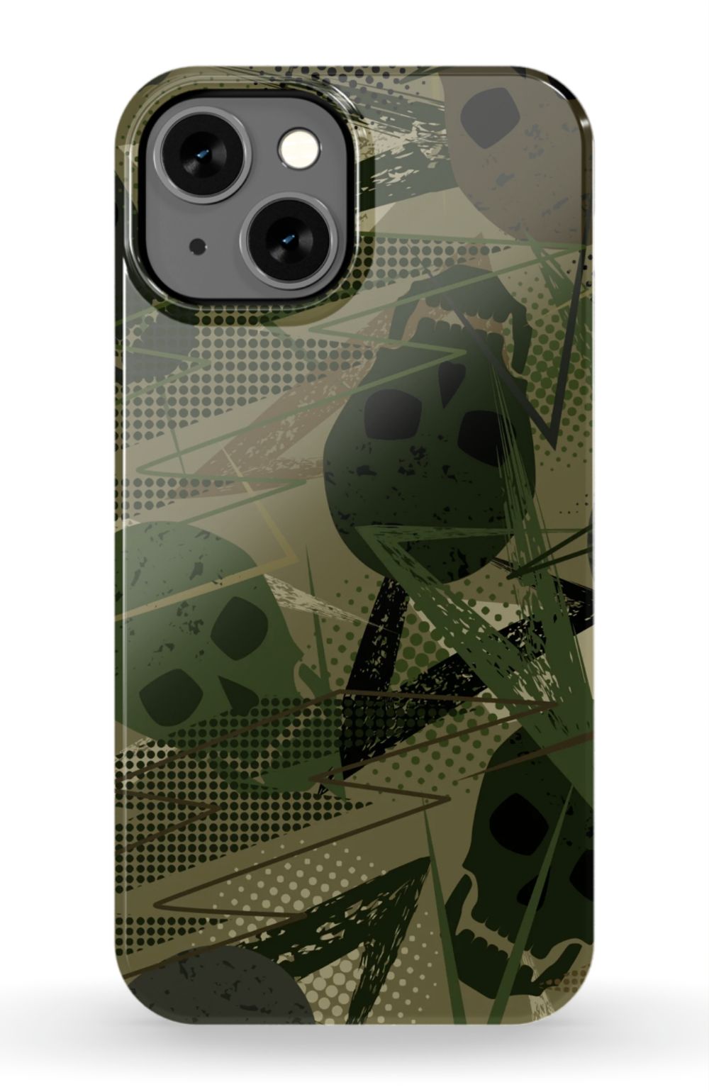 Skull Heads Camo Phone Case - B7Cases