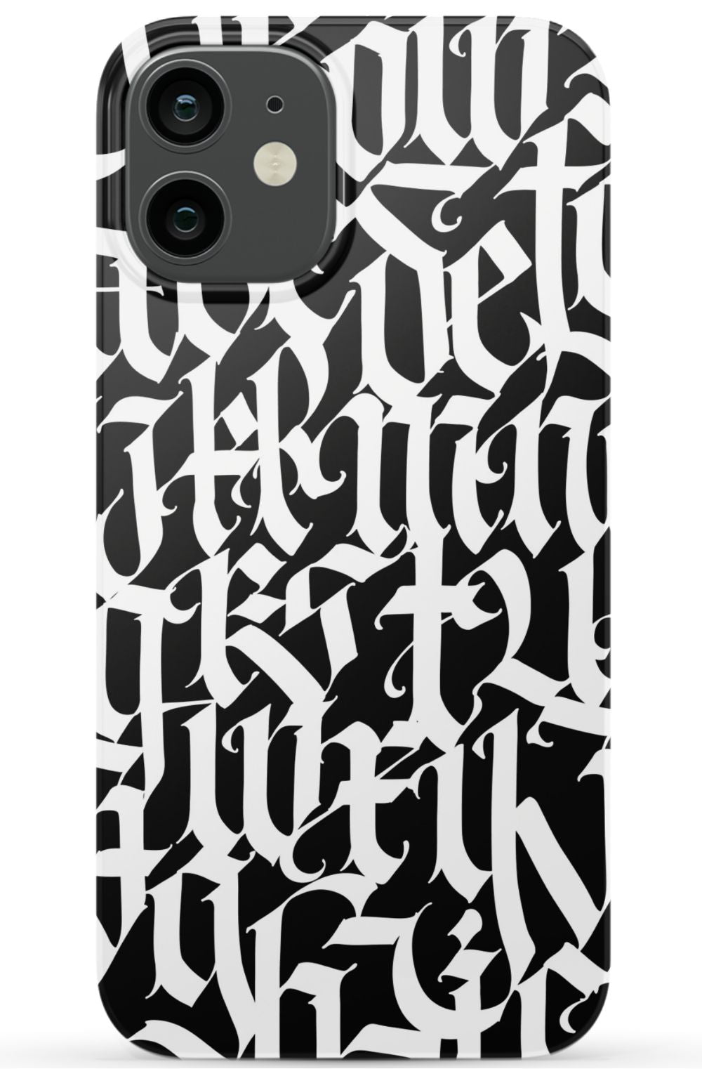 Gothic Letters Graffiti Phone Case - B7Cases