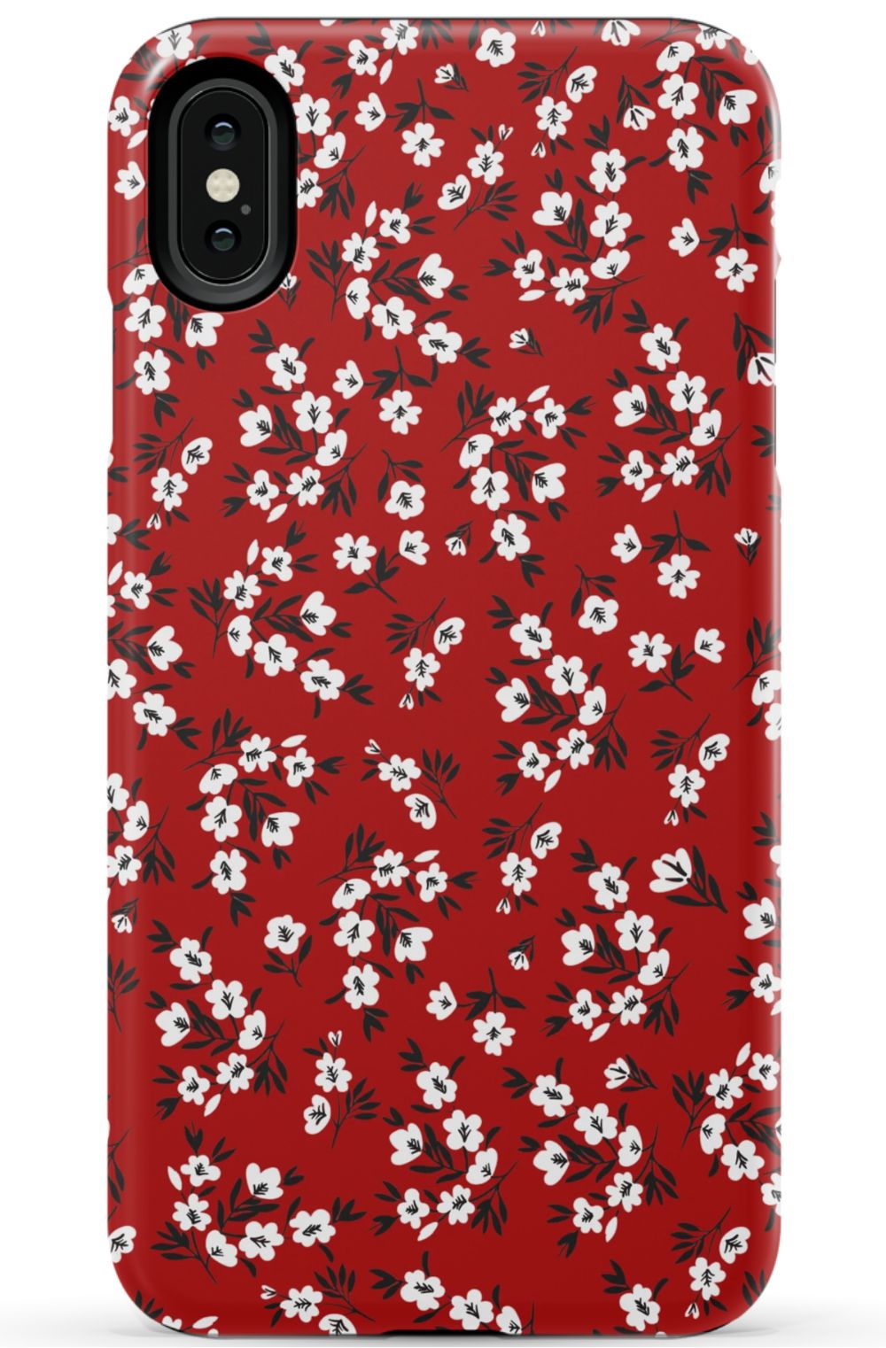 Red Blooming Phone Case - B7Cases