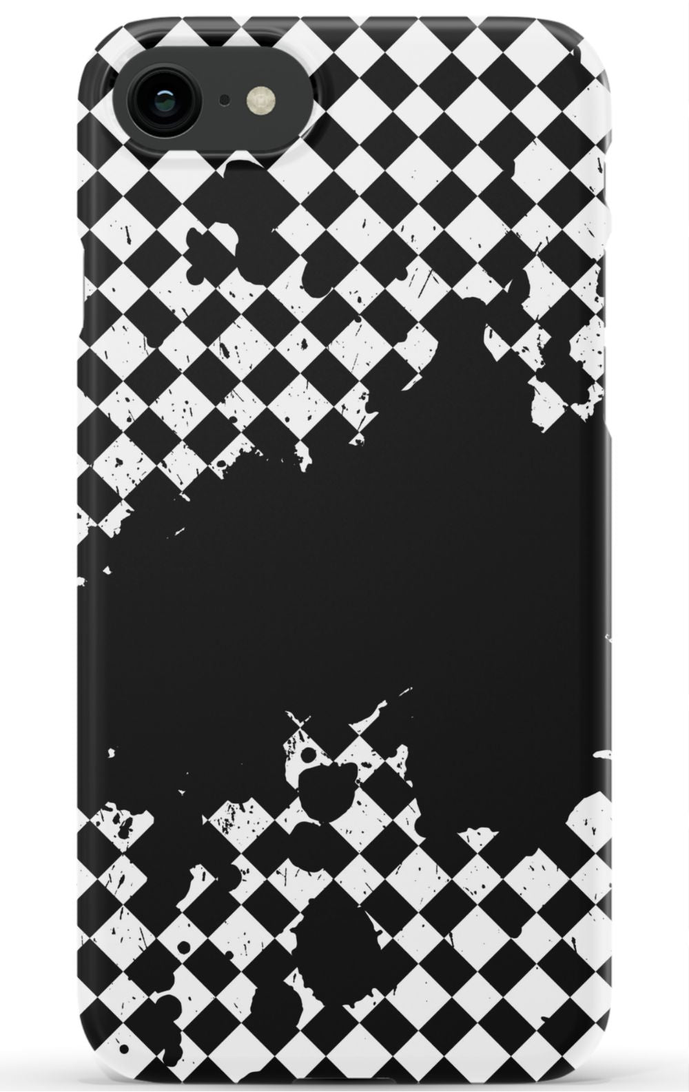 Grunge Checkered Phone Case - B7Cases