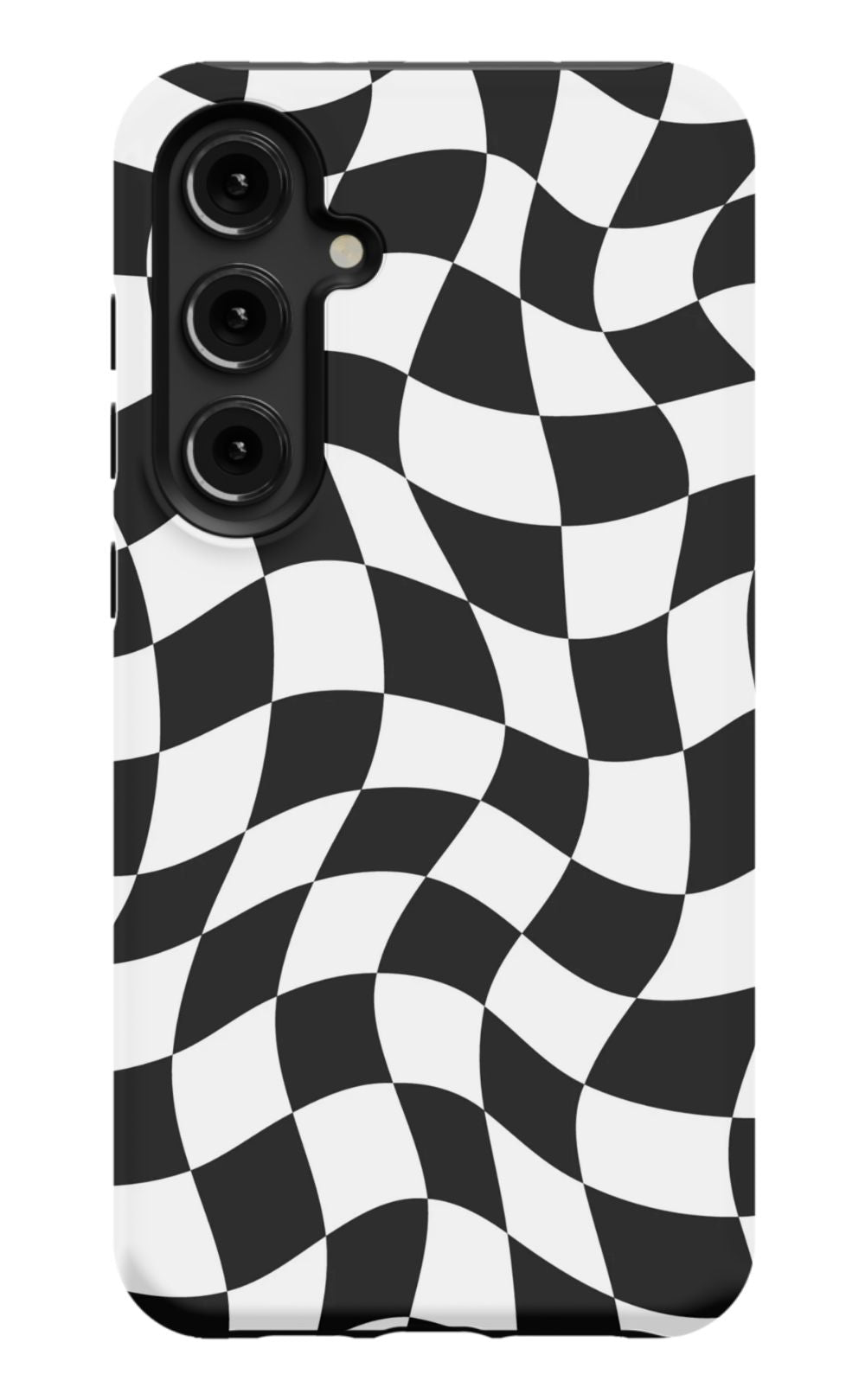 Black White Checkered Phone Case - B7Cases