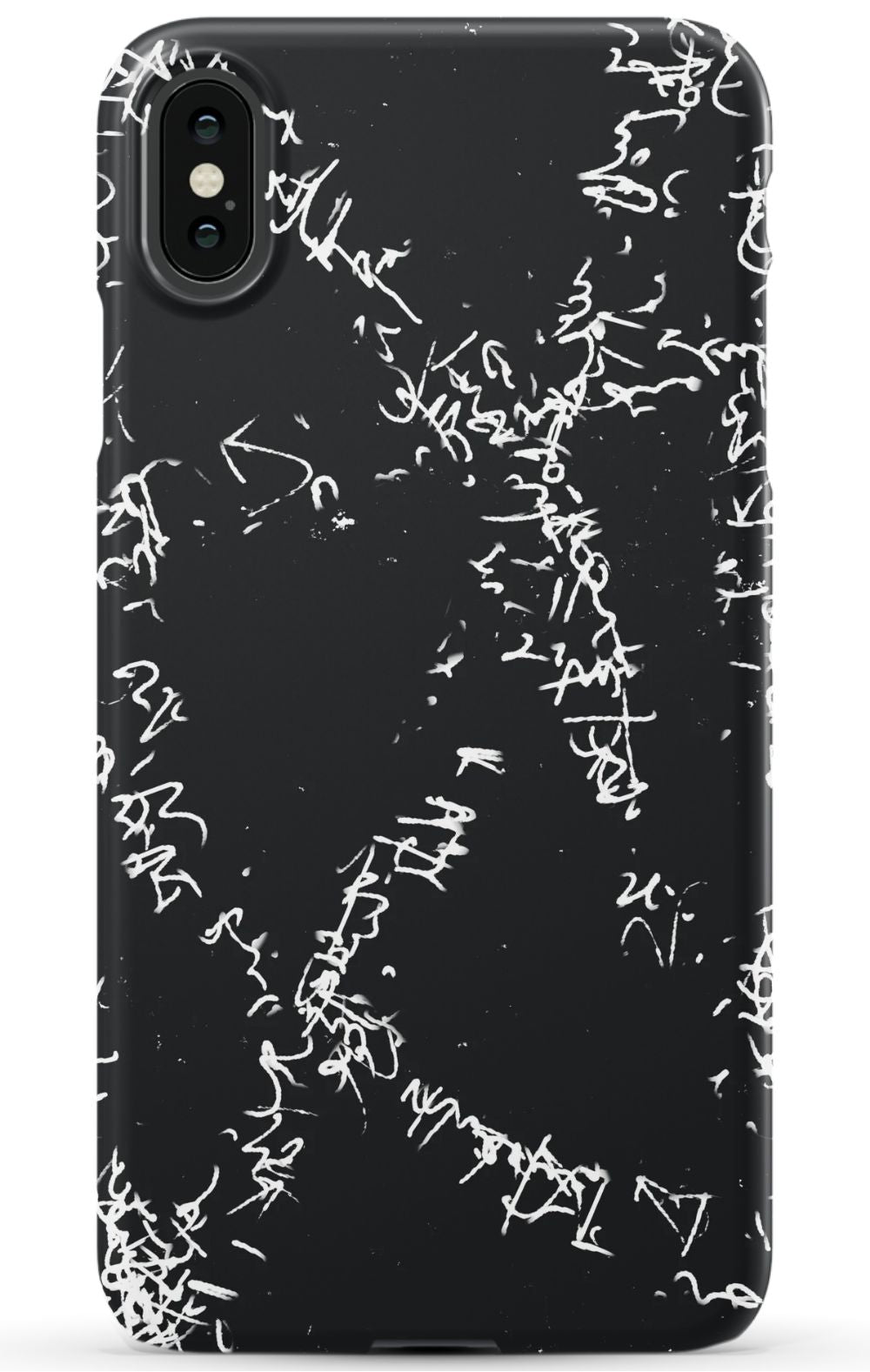 Dark Messy Graffiti Phone Case - B7Cases